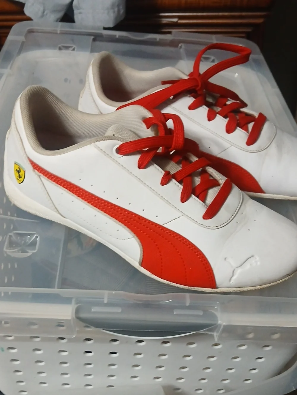 Mens Size 8 Puma Ferrari Athletic Shoes